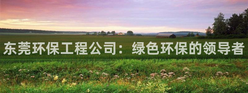 彩名堂怎么不能用了：东莞环保工程公司