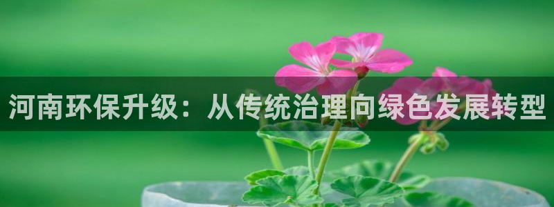 彩名堂APP下载：河南环保升级：从传
