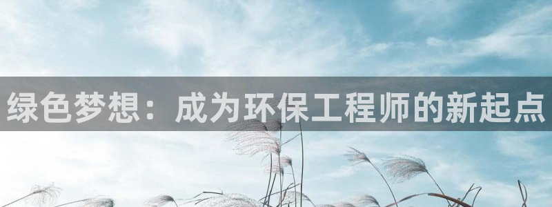 彩名堂计划和01计划怎么很稳：绿色梦想：成为环保工程师的新起