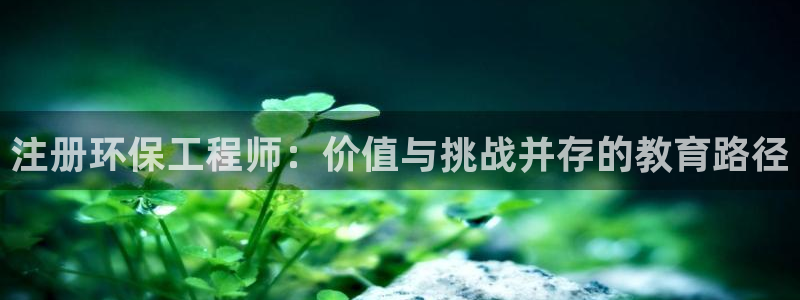 为什么彩名堂今天不能用：注册环保工程师：价值与挑战并存的教育