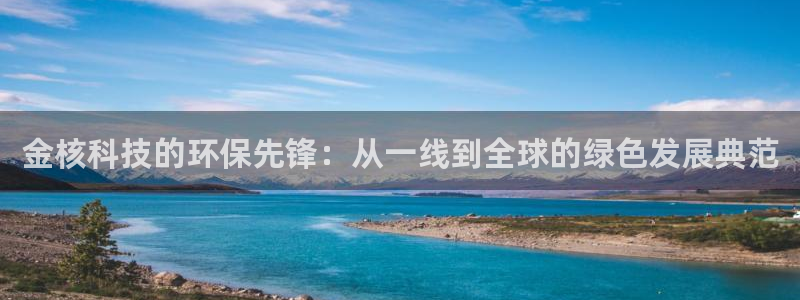 彩名堂app下载5.1.0：金核科技的环保先锋：从一线到全球