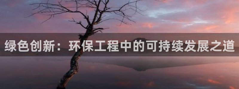 彩名堂安卓客户端官网：绿色创新：环保工程中的可持续发展之道