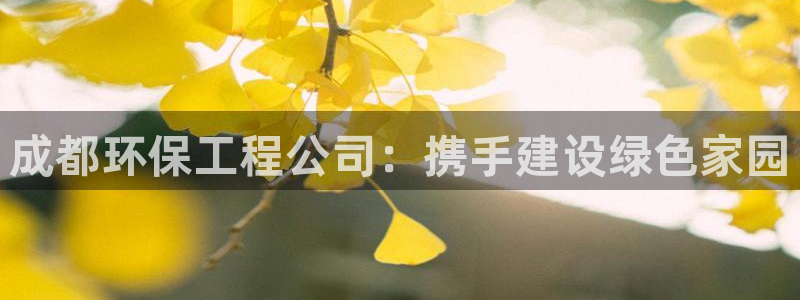 彩名堂是不是坑人的：成都环保工程公司：携手建设绿色家园