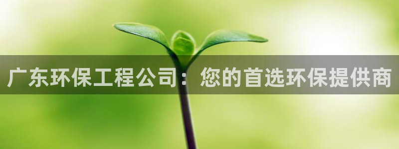 彩名堂客服电话号码：广东环保工程公司：您的首选环保提供商